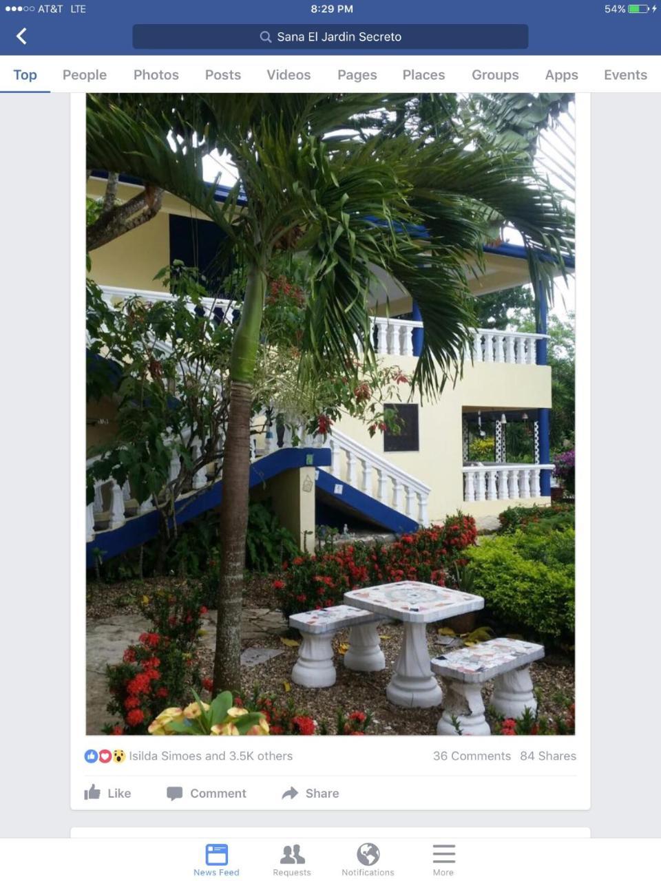 Sana El Jardin Secreto Hostel Santiago De Los Caballeros Buitenkant foto